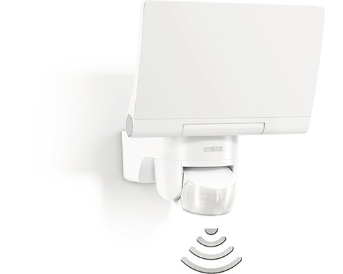 Projecteur d''extérieur Steinel blanc avec détecteur de mouvement