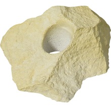Pierre naturelle avec cavité ronde