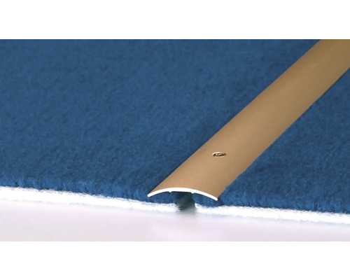 Übergangsprofil zwischen zwei Teppichböden