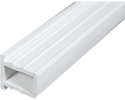 Profilé PVC rigide blanc