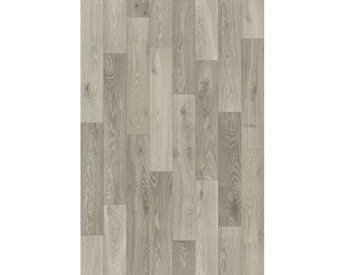 PVC Dark/Talia Fumed Oak gris 400 cm de largeur (marchandise au mètre)
