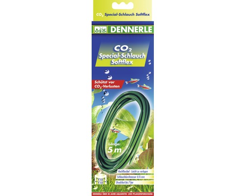 CO2 Spezial-Schlauch Dennerle Profi-Line CO2 softflex 5 m Dennerle CO2 Spezial-Schlauch Softflex, Länge 5 Meter