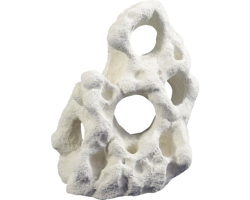 Décoration VARIOGART pierres perforées S blanc
