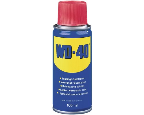 Huile à pulvériser WD-40 100 ml Huile à pulvériser WD-40 100 ml