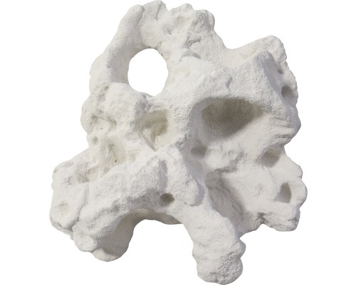 Décoration VARIOGART pierres perforées M blanc