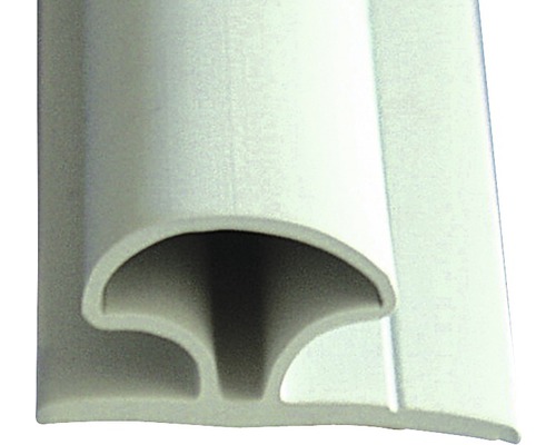 Joint pour faîtage transversal Gutta autocollant gris clair 980 x 40 x 20 mm
