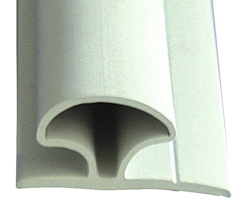 Joint pour faîtage transversal Gutta autocollant gris clair 1200 x 40 x 20 mm