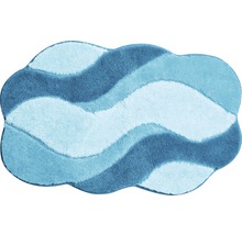 Tapis en forme de nuage avec motif ondulé