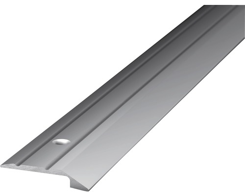 Arrêt de bord alu argent perforé 30x1000 mm