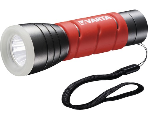 Varta LED lampe de poche Outdoor Sports rouge/gris