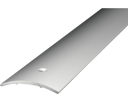 Barre de seuil en aluminium argent perforé 30x2700 mm