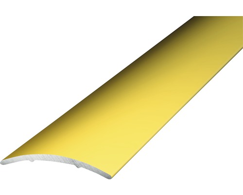 Barre de seuil en aluminium or autocollant doré 30x1000 mm