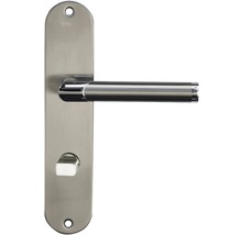 Garniture de porte avec serrure pour portes intérieures