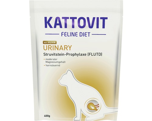 Croquettes pour chats Kattovit Urinary poulet 400 g