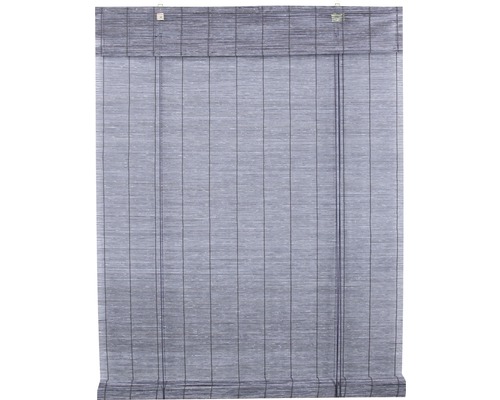 Store en bambou gris pour fenêtre