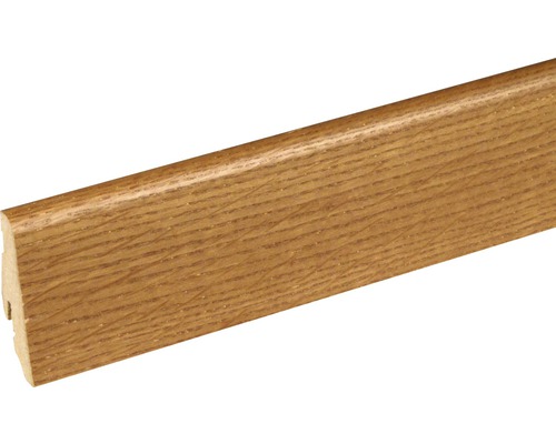 SKANDOR Sockelleiste Eiche Toffee FLEI331 SU60L 19 x 58 x 2400 mm Sockelleiste aus Holz
