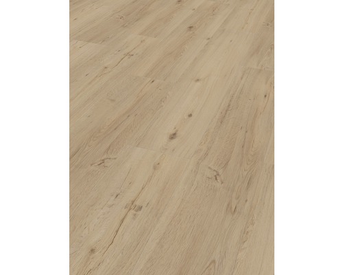 Gros plan d''un sol stratifié clair avec une structure en bois