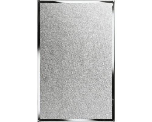 Plaque de protection murale acier inoxydable 50x56 cm - HORNBACH