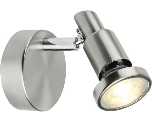 Wandleuchte aus Metall mit Leuchtmittel