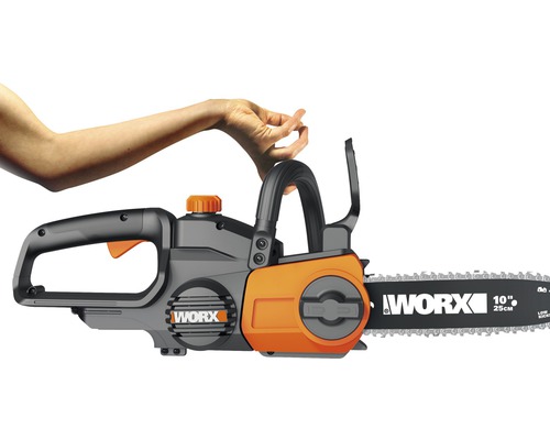 Tronçonneuse Worx avec une longueur de lame de 25 cm