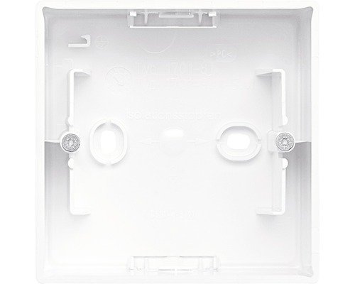 Boîtier en saillie pour inserts simples Busch-Jaeger 1702-914 Balance QD blanc alpin Boîte d''installation pour installations électriques