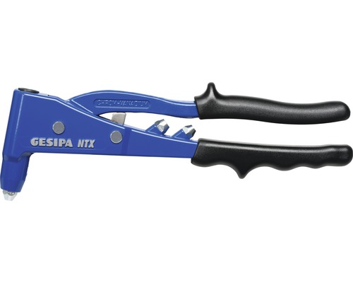 Pince à rivets aveugles Gesipa 260 mm avec 3 embouchures Pince à riveter Gesipa NTX