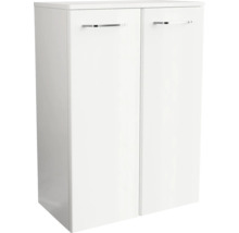 Armoire midi FACKELMANN Milano blanc largeur 60 cm