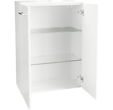 Armoire midi FACKELMANN Milano blanc largeur 60 cm