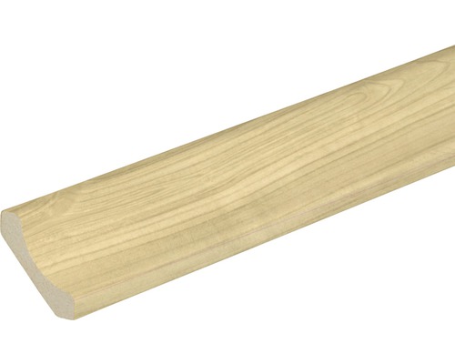 Moulure creuse bouleau finlandais 2600 x 28 x 28 mm Plinthe en bois