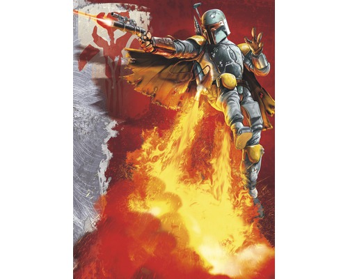 Fototapete Papier 4-440 Disney Edition 4 Star Wars Boba Fett 4-tlg. 184 x 254 cm