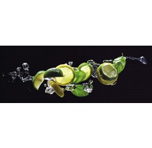 Glasbild Lime & Lemon 30x80 cm GLA1416