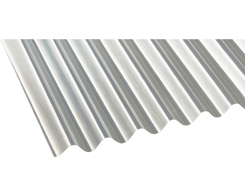 Plaque ondulée en plastique
