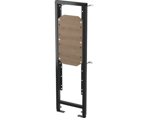 Bâti support Alca Komfort pour wc hauteur de construction 1176 mm A106/1200 Bâti-support WC avec plaque en bois pour construction sèche