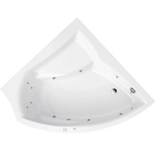 Baignoire d''angle avec fonction tourbillon