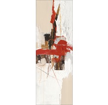 Peinture abstraite avec des éclaboussures de peinture de différentes couleurs