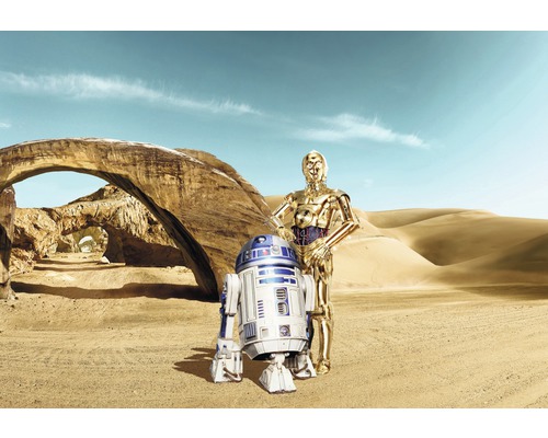 Papier peint panoramique papier 8-484 Disney Edition 4 Star Wars Lost Droids 8 pces 368 x254 cm