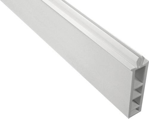 Profilé de raccordement de rebords de fenêtres pour porte coulissante 3000x50 mm blanc Profilé de raccordement de rebords de fenêtres pour porte coulissante 3000x50 mm blanc