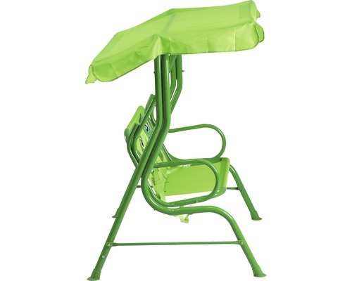 Gartenschaukel mit Sonnendach, Metallgestell