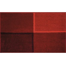 Badteppich Grund Diviso 70 x 120 cm rubin