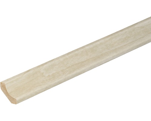 Moulure creuse bouleau verruqueux 2600 x 22 x 22 mm Quart de rond en bois