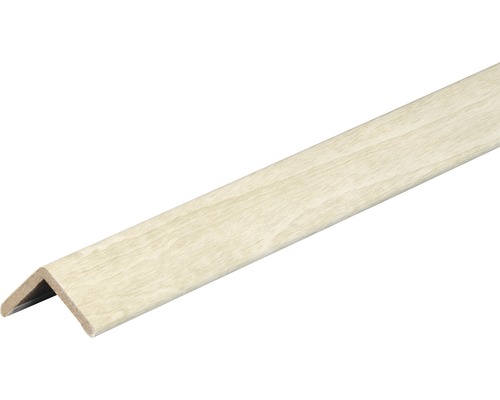 Baguette d'angle en bouleau verruqueux 22x22x2600 mm Profilé de protection d''angle en bois