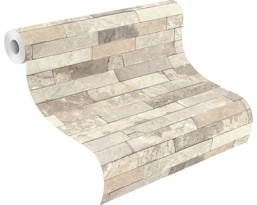 Tapetenrolle mit Steinmuster