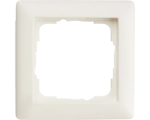 Plaque d'interrupteur simple encadrement Gira Standard 55 blanc pur mate