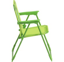 Kinderstuhl mit Armlehne, klappbar und aus Stoff