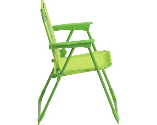 Kinderstuhl mit Armlehne, klappbar und aus Stoff