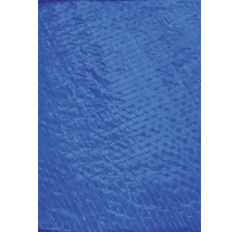 Bâche tissée bleue comme couverture