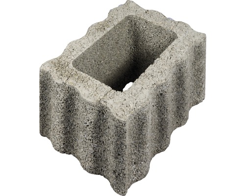 Pflanzstein Reluflor® Halbstein grau 30 x 40 x 25 cm