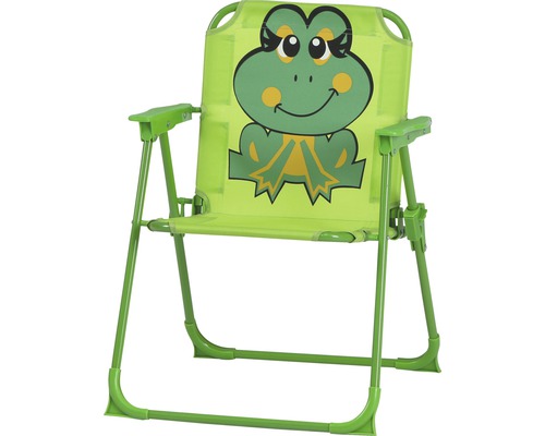 Kinderliegestuhl mit Froschmotiv