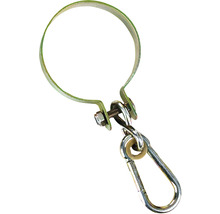 Collier de serrage avec mousqueton