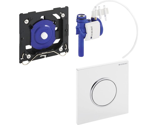 Garniture intérieure de réservoir de chasse Geberit avec plaque de commande